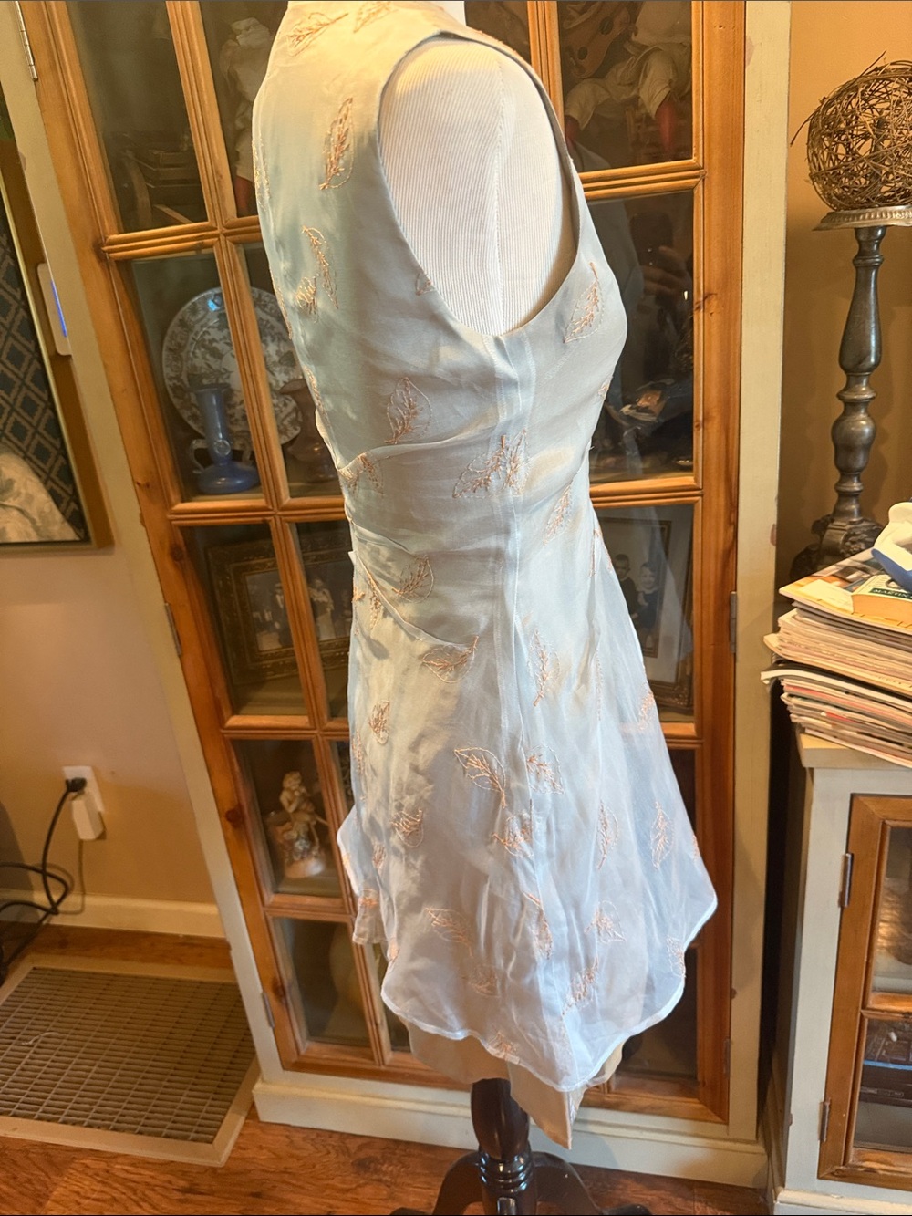 French silk dress and jacket Made in France Vintage - Picture 15 of 16